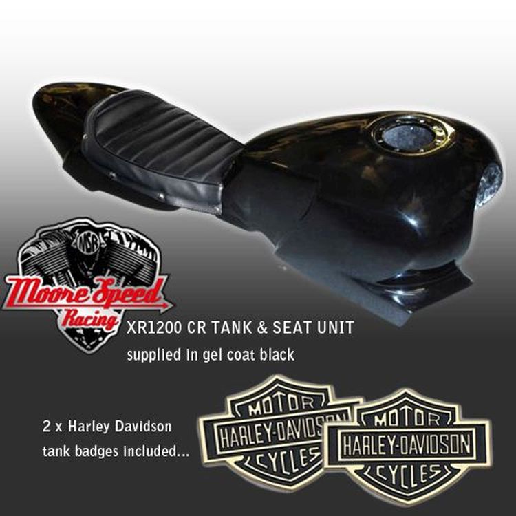 MSR Harley Davidson XR1200 Cafe Racer Seat and Tank Unit